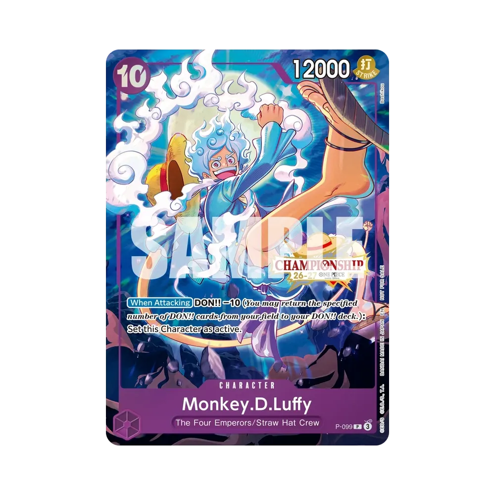 Monkey.D.Luffy P [P-099][EN](Promotional Card "CS 26-27 Event Pack")