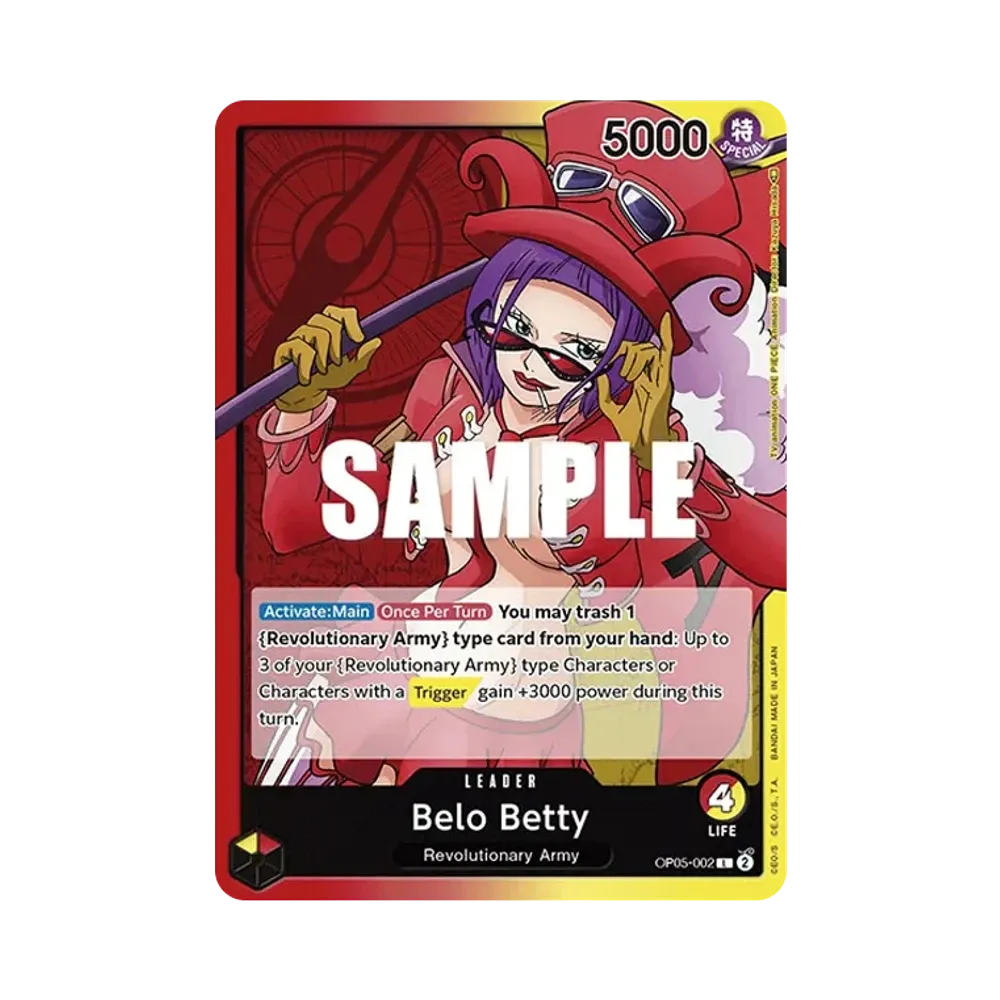 Belo Betty L [OP05-002] [EN](Booster Pack "Awakening Of The New Era")