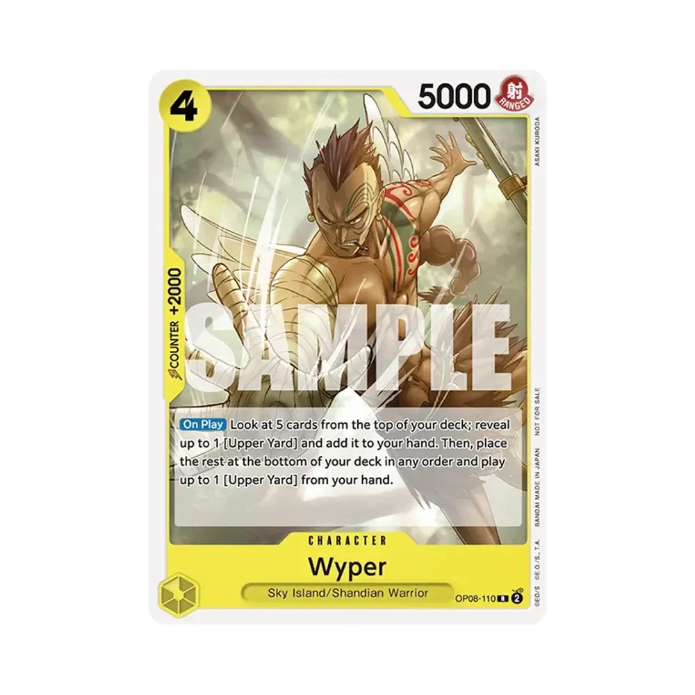 Wyper R [OP08-110] [EN](Promotional Card "Tournament Pack 2025 Vol.2")