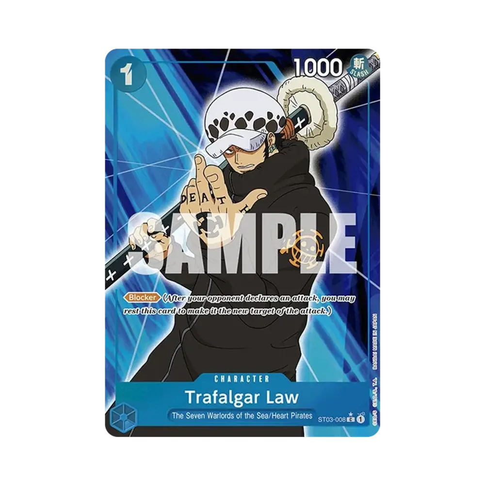 Trafalgar Law C :Full Art [ST03-008] [EN](Premium Booster "ONE PIECE CARD THE BEST")