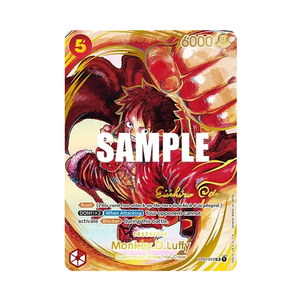 Monkey.D.Luffy SR-P [ST01-012] [EN](Booster Pack "Awakening Of The New Era")