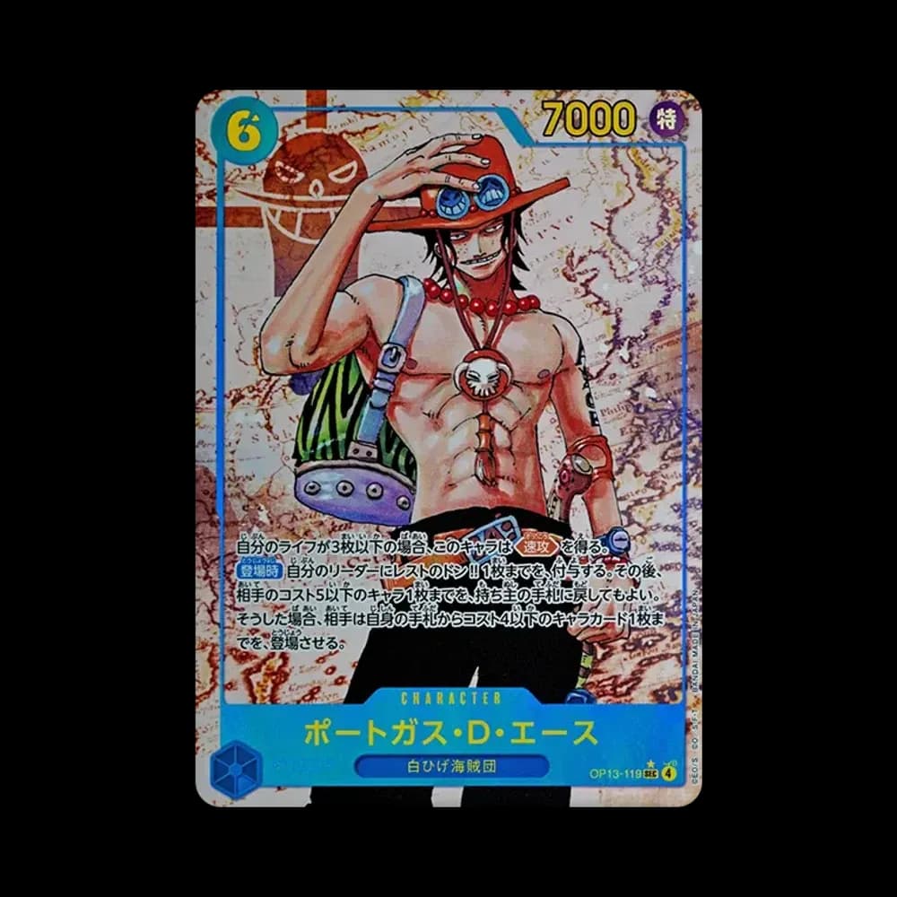 Portgas.D.Ace SEC-P [OP13-119](Booster Pack "CARRYING ON HIS WILL")
