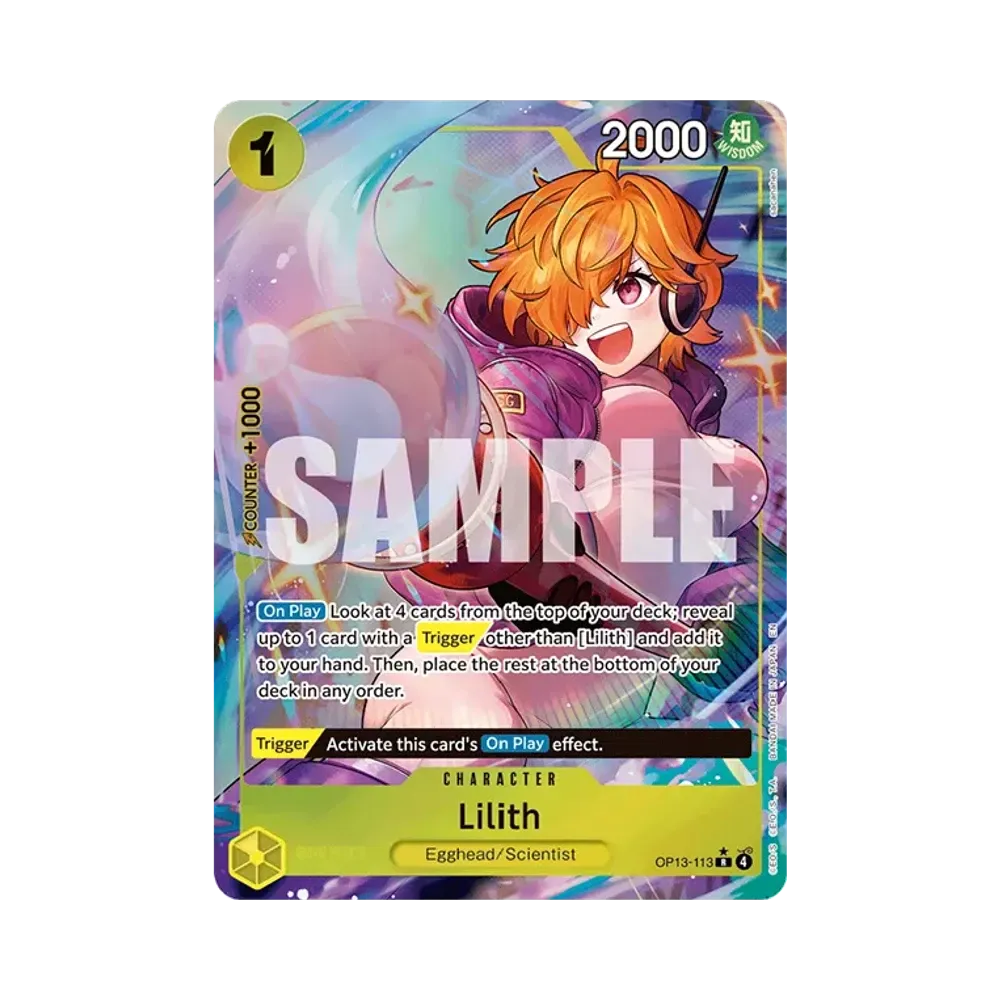 Lilith R-P [OP13-113] [EN](Booster Pack "CARRYING ON HIS WILL")