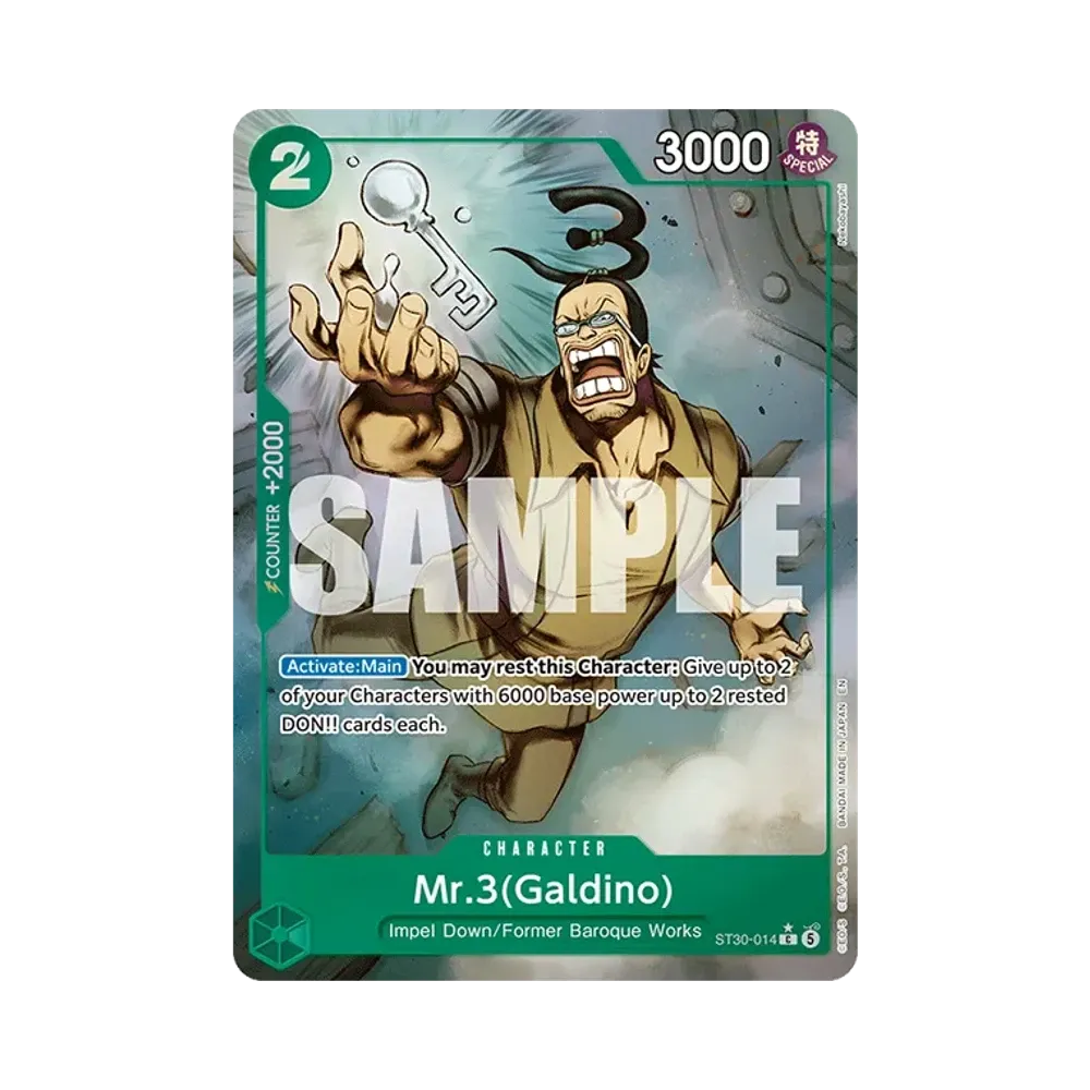 Mr.3(Galdino) C-P [ST30-014][EN](Starter Deck EX "Luffy&Ace")