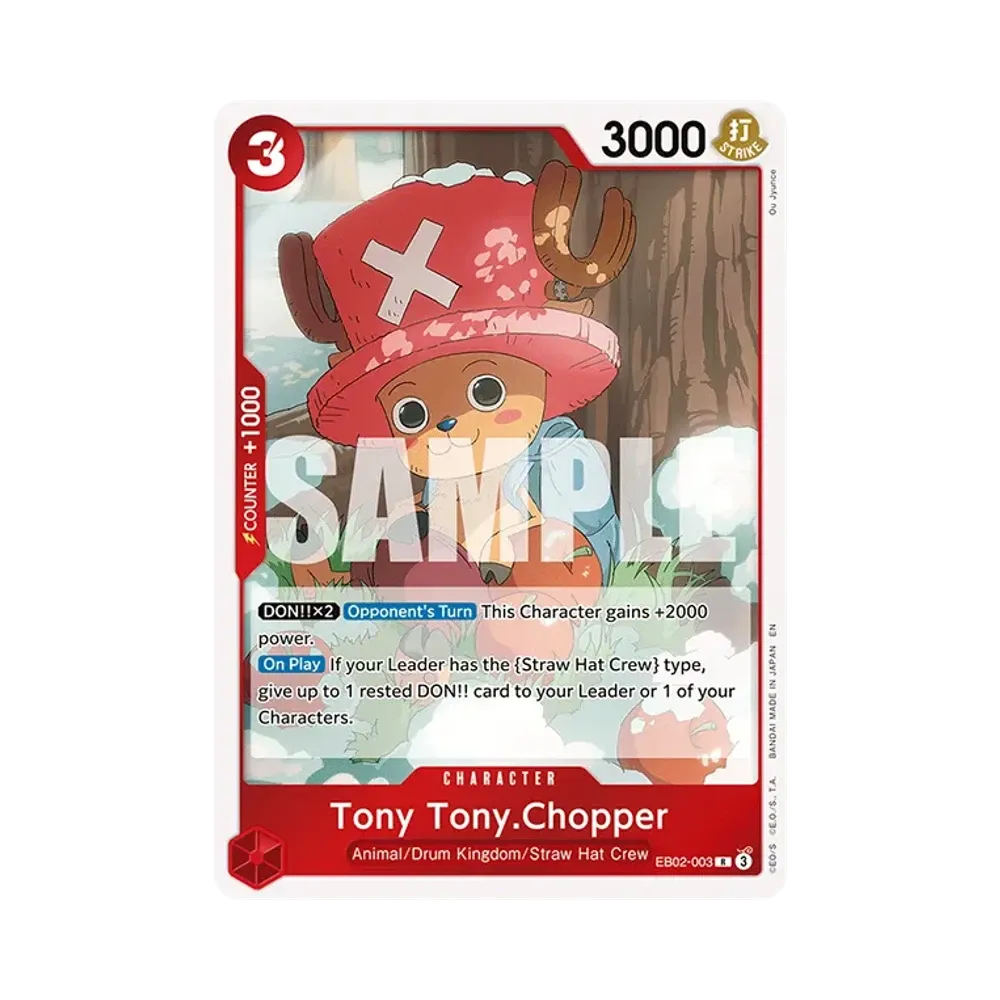 Tony Tony.Chopper R [EB02-003] [EN](Extra Booster "Anime 25th Collection")