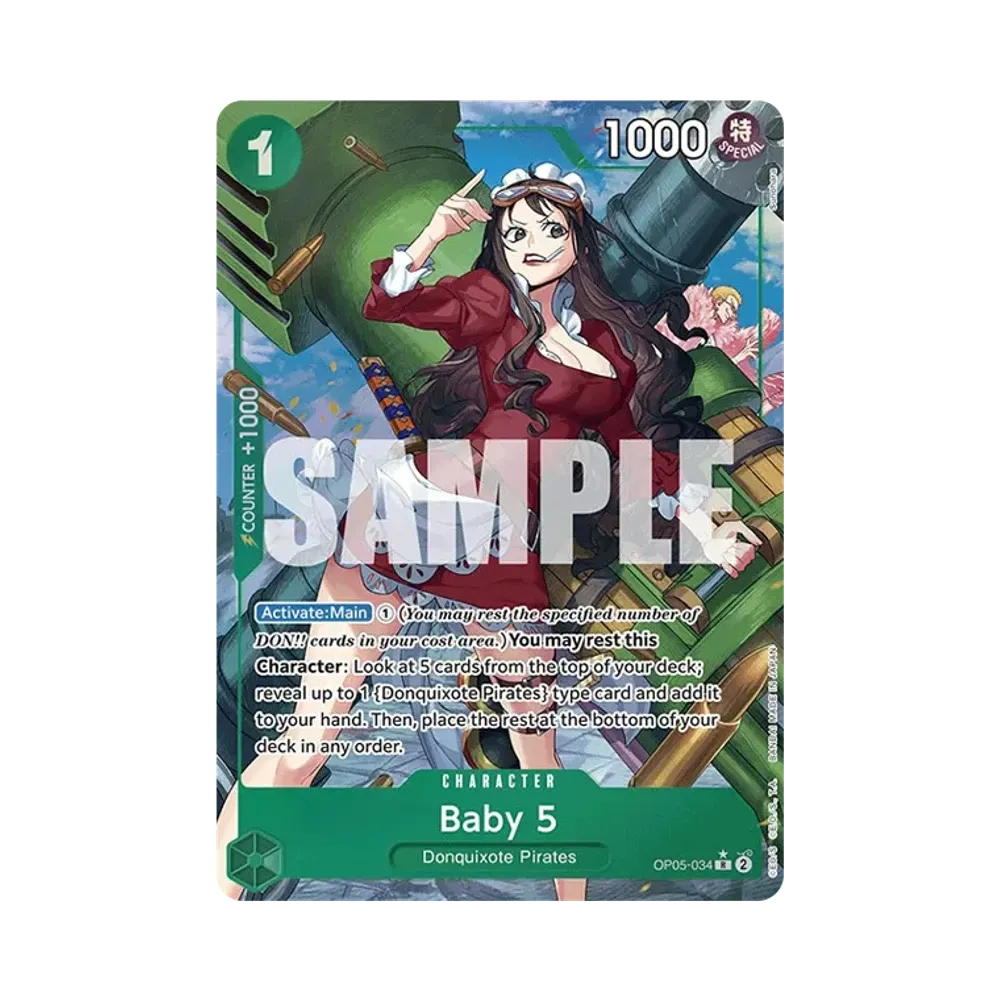 Baby 5 R-P [OP05-034] [EN](Premium Booster "ONE PIECE CARD THE BEST")