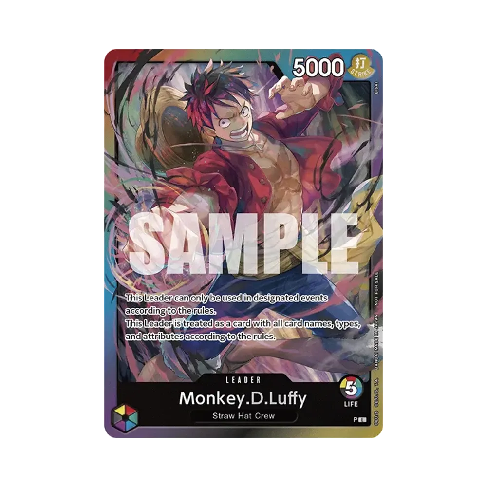 Monkey.D.Luffy L :Participation Prize [P][EN](Promotional Card "OP15-EB04 Release Event")