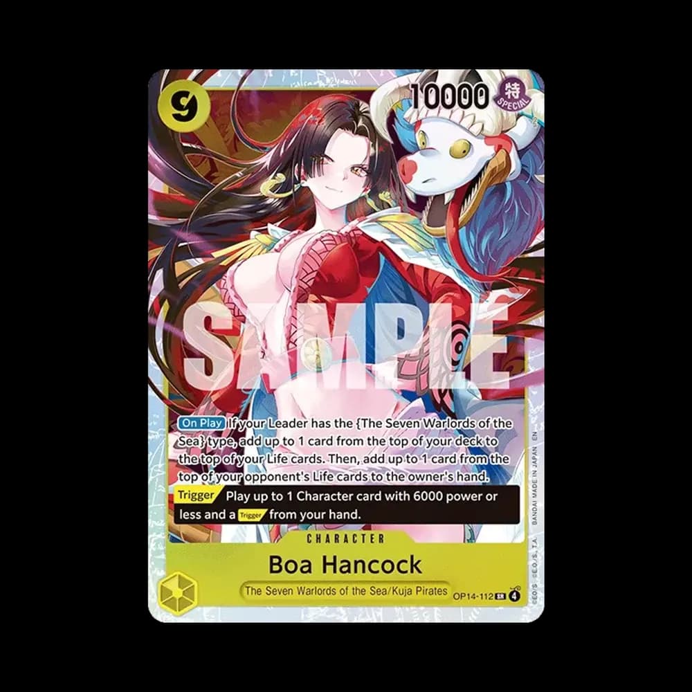 Boa Hancock SR [OP14-112] [EN] (Booster Pack "THE AZURE SEA'S SEVEN")