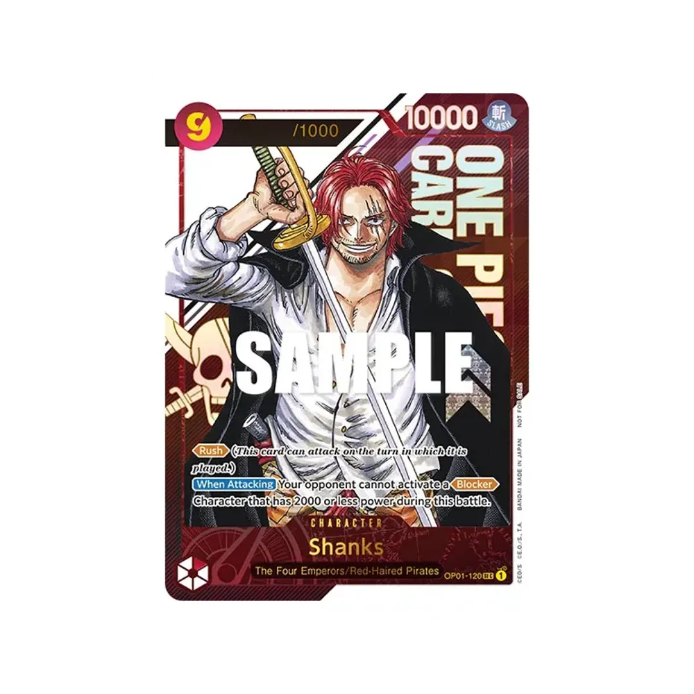 Shanks SEC-P [OP01-120] [EN](Promotional Card "2024 March-May Online Regional Event")