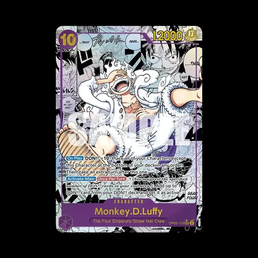 Trafalgar Law SR-SP (Comic Parallel) [OP05-069] [EN](Premium Booster "ONE PIECE CARD THE BEST")