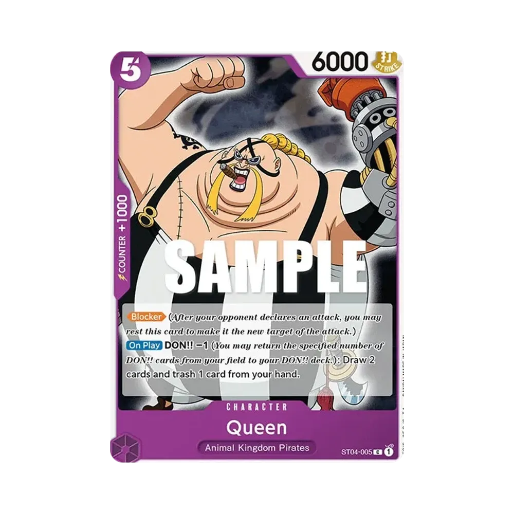 Queen C [ST04-005] [EN](Start Deck "Animal Kingdom Pirates")