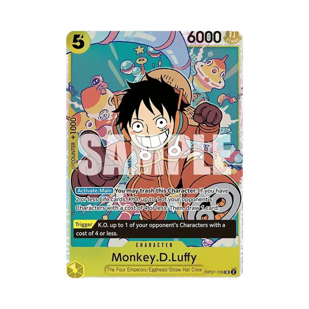Monkey.D.Luffy SR [OP07-109] [EN](Booster Pack "500 Years In The Future")