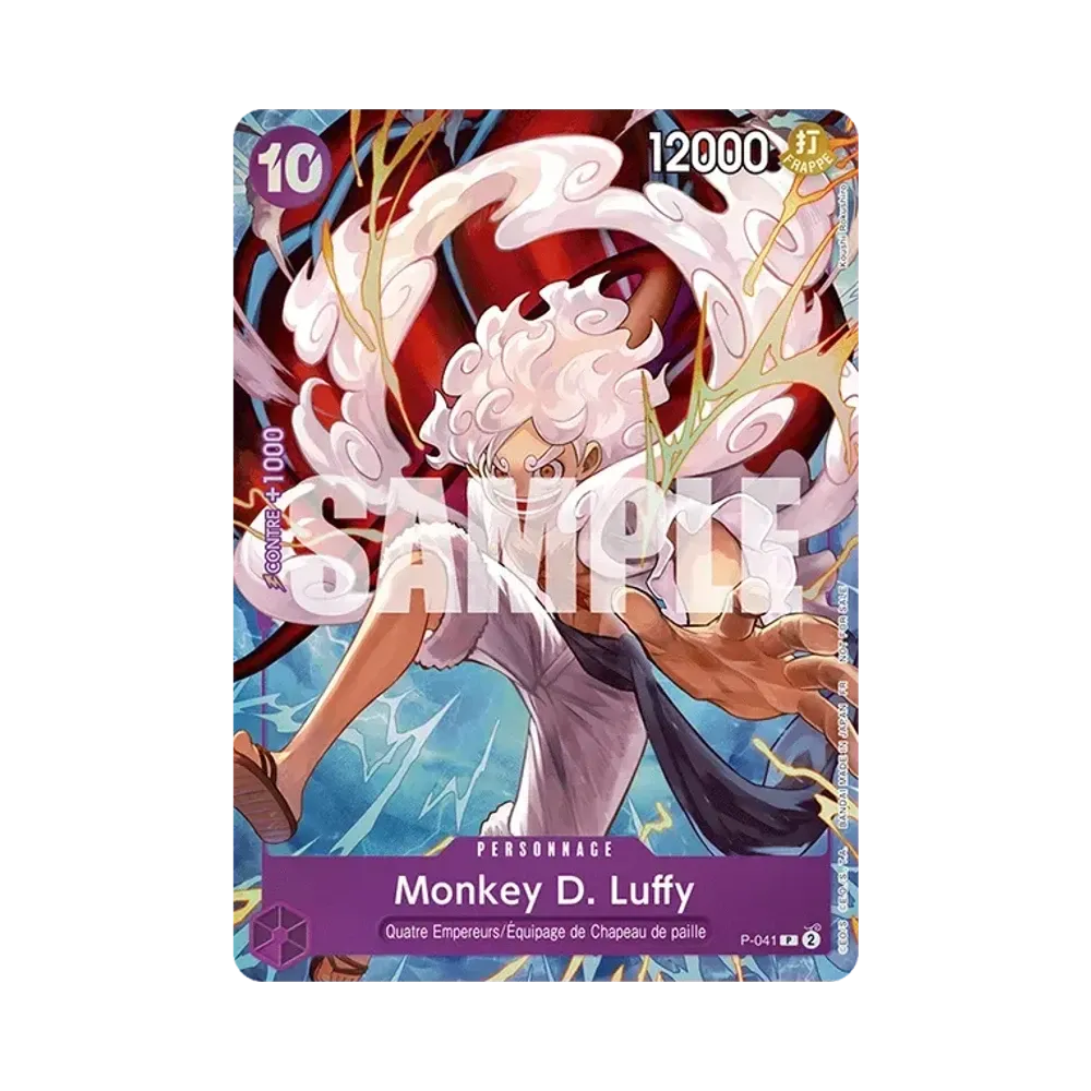 Monkey.D.Luffy P [P-041][EN](Promotional Card "Japan Expo Exclusive")