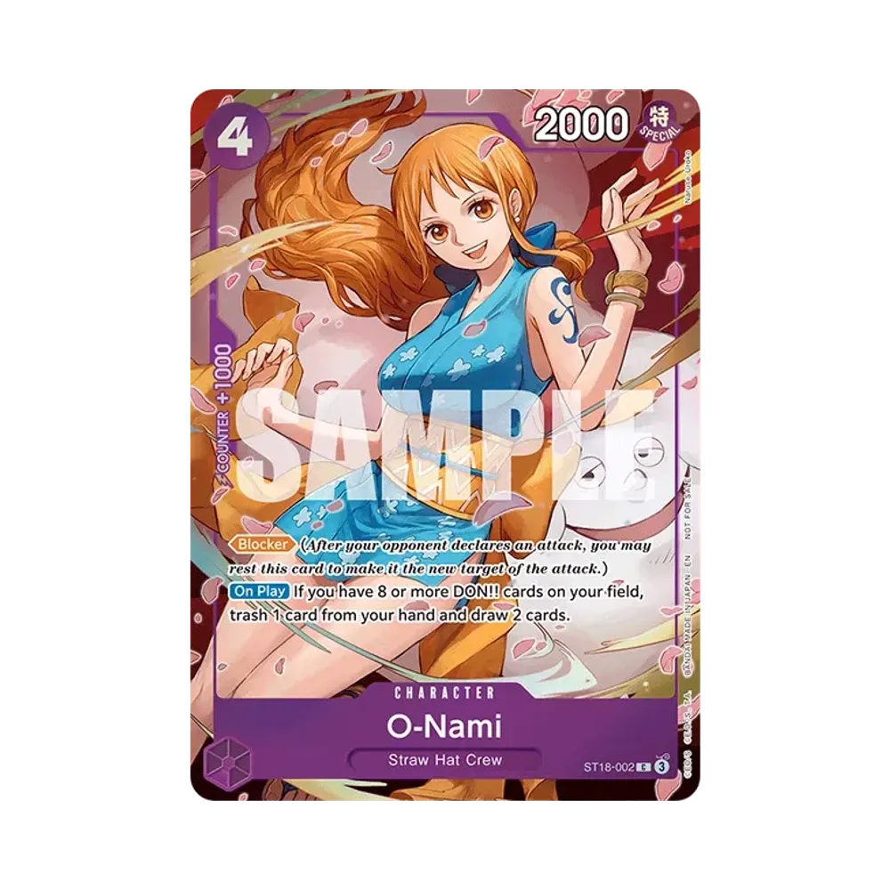 O-Nami C [ST18-002][EN](Promotional Card "ONE PIECE HEROINES CAMPAIGN Dash Pack")