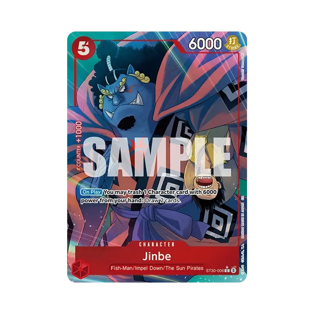 Jinbe C-P [ST30-006][EN](Starter Deck EX "Luffy&Ace")