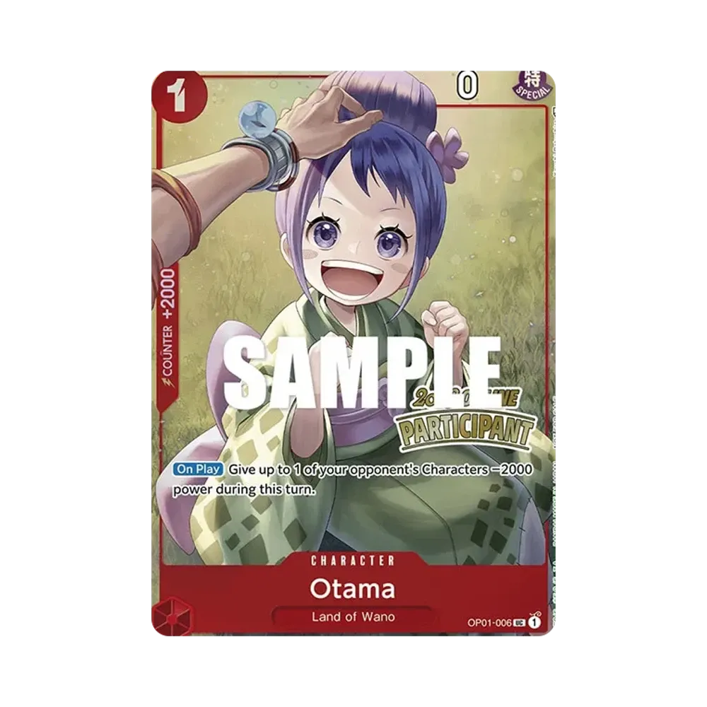 Otama UC [OP01-006] [EN](Promotional Card "Online Regional Participation Pack Vol.2")