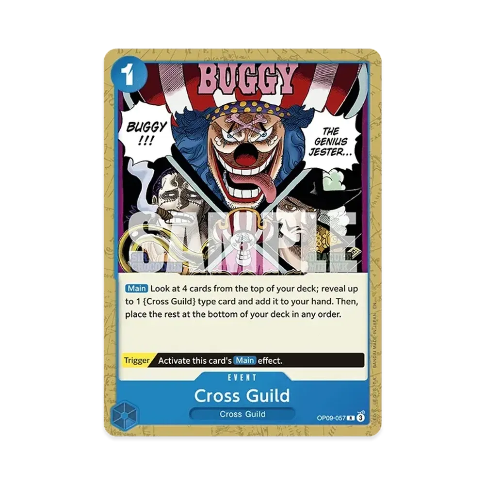 Cross Guild R [OP09-057] [EN](Start Deck "BLUE Buggy")