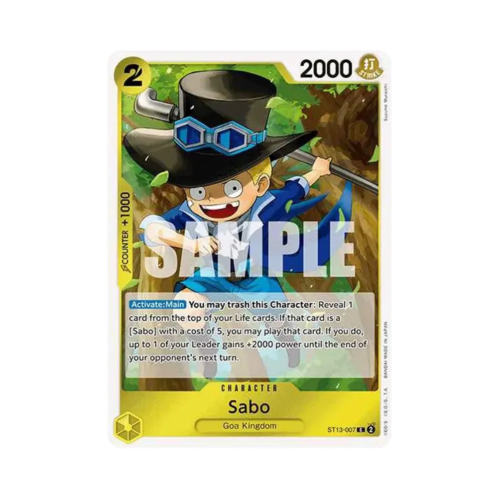 Sabo C [ST13-007] [EN](Ultra DecK "The Three Brothers")