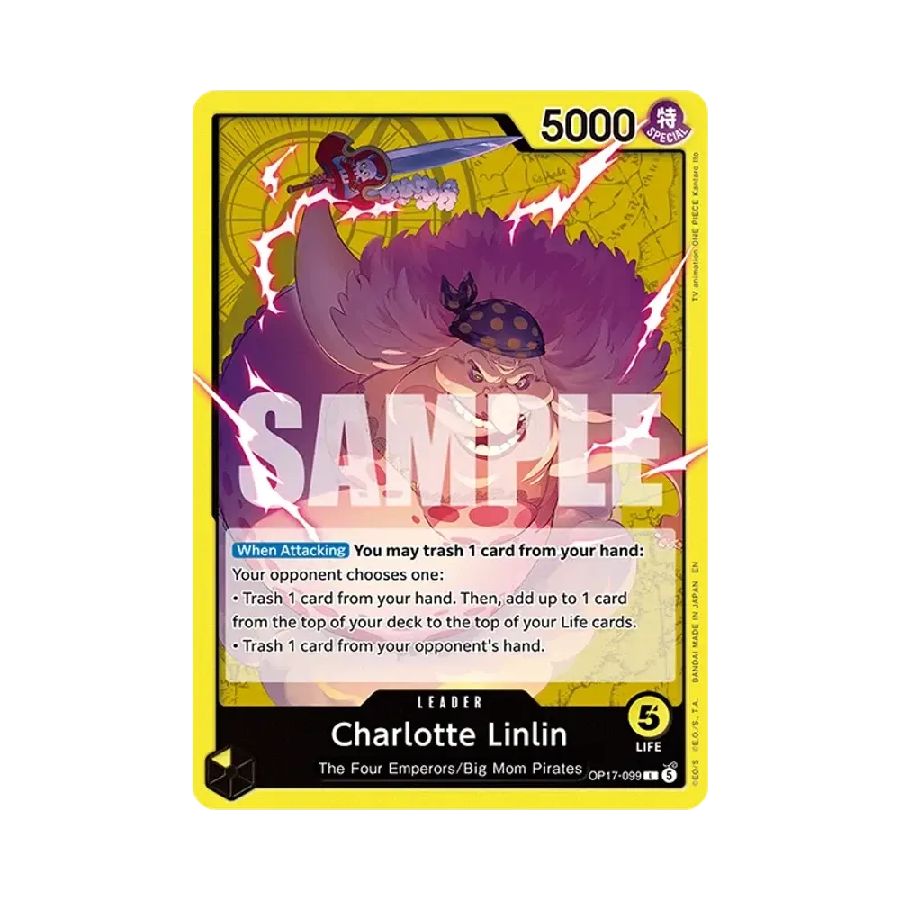 Charlotte Linlin L [OP17-099][EN](Booster Pack "THE WORLD’S STRONGEST WARRIORS")