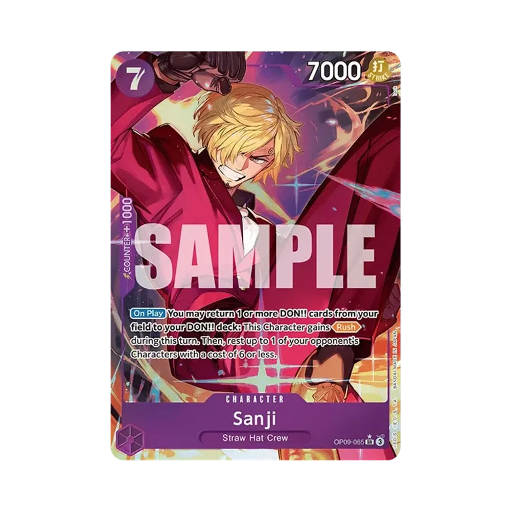 Sanji SR-P [OP09-065] [EN](Booster Pack "Emperors in the New World")