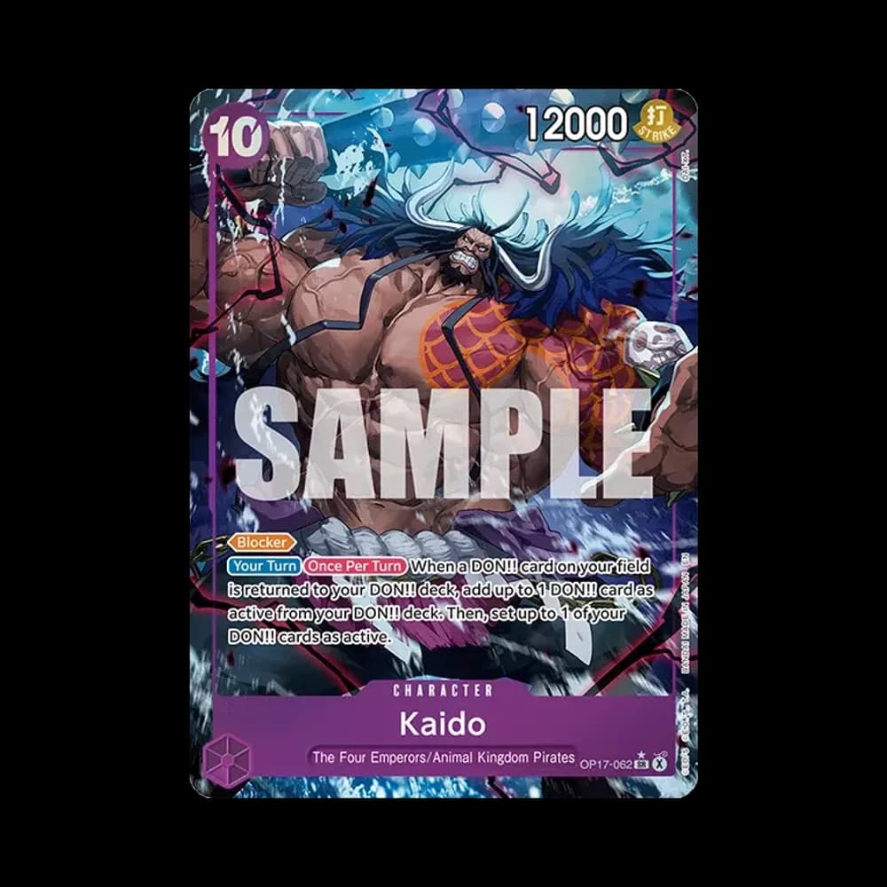 Kaido SR-P [OP17-062][EN](Booster Pack "THE WORLD’S STRONGEST WARRIORS")