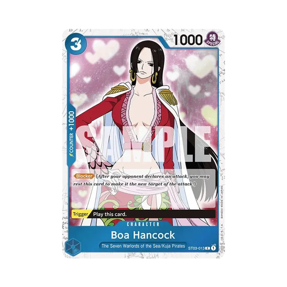 Boa Hancock C : Pirate Flag Foil [ST03-013] [EN](Premium Booster "ONE PIECE CARD THE BEST")
