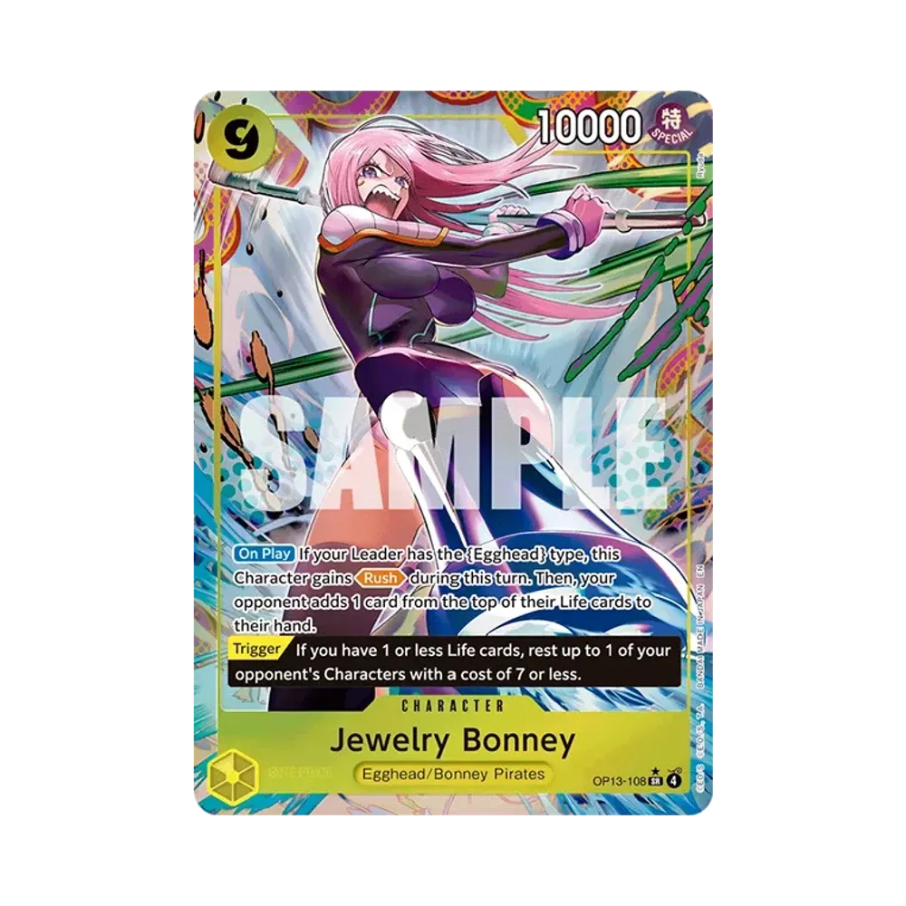 Jewelry Bonney SR-P [OP13-108] [EN](Booster Pack "CARRYING ON HIS WILL")