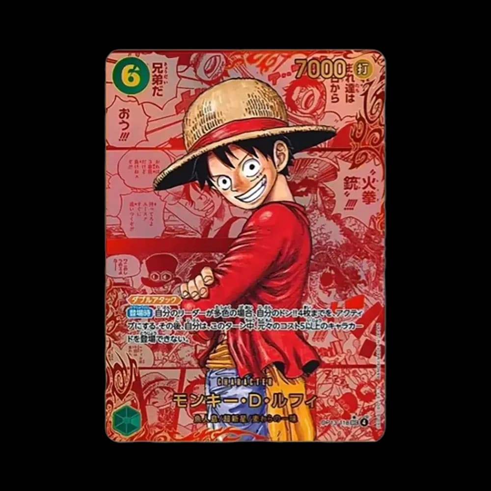 Monkey.D.Luffy SEC-RSP (Red Comic Parallel) [OP13-118](Booster Pack "CARRYING ON HIS WILL")