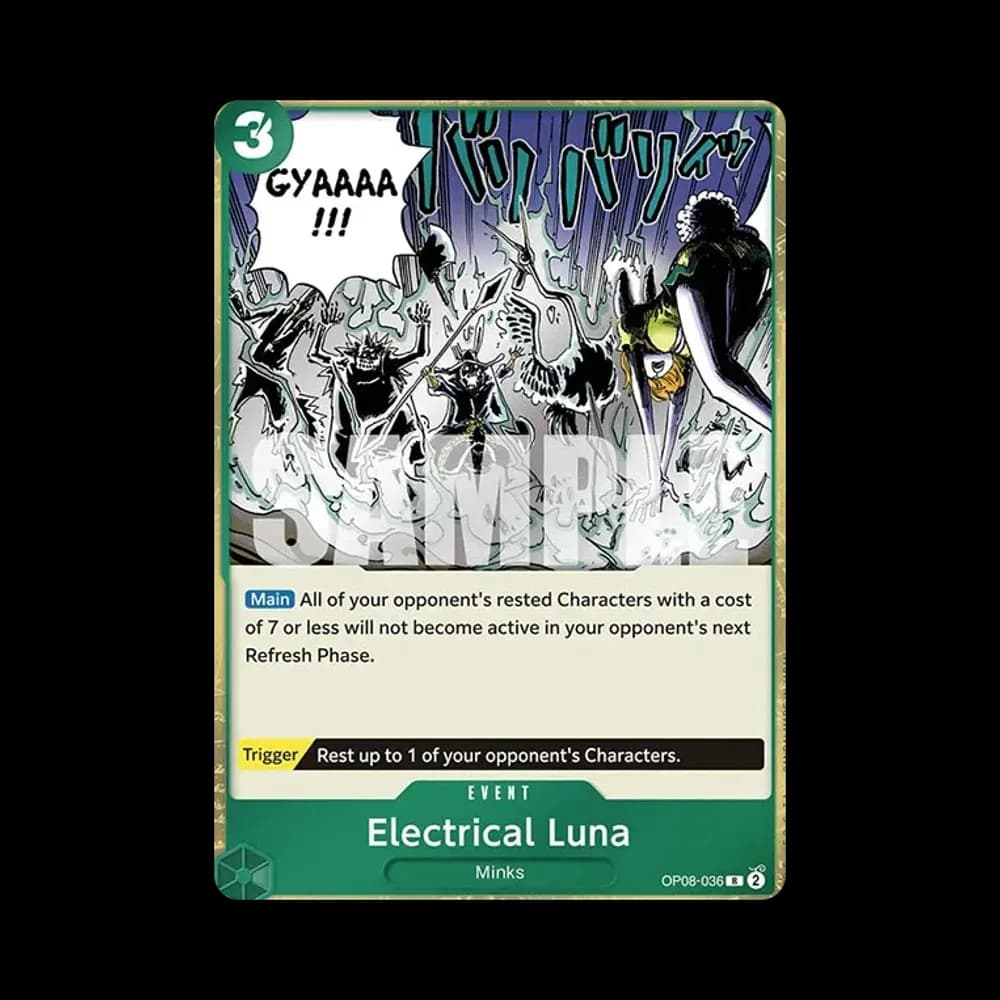Electrical Luna R [OP08-036] [EN](Booster Pack "Two Legends")