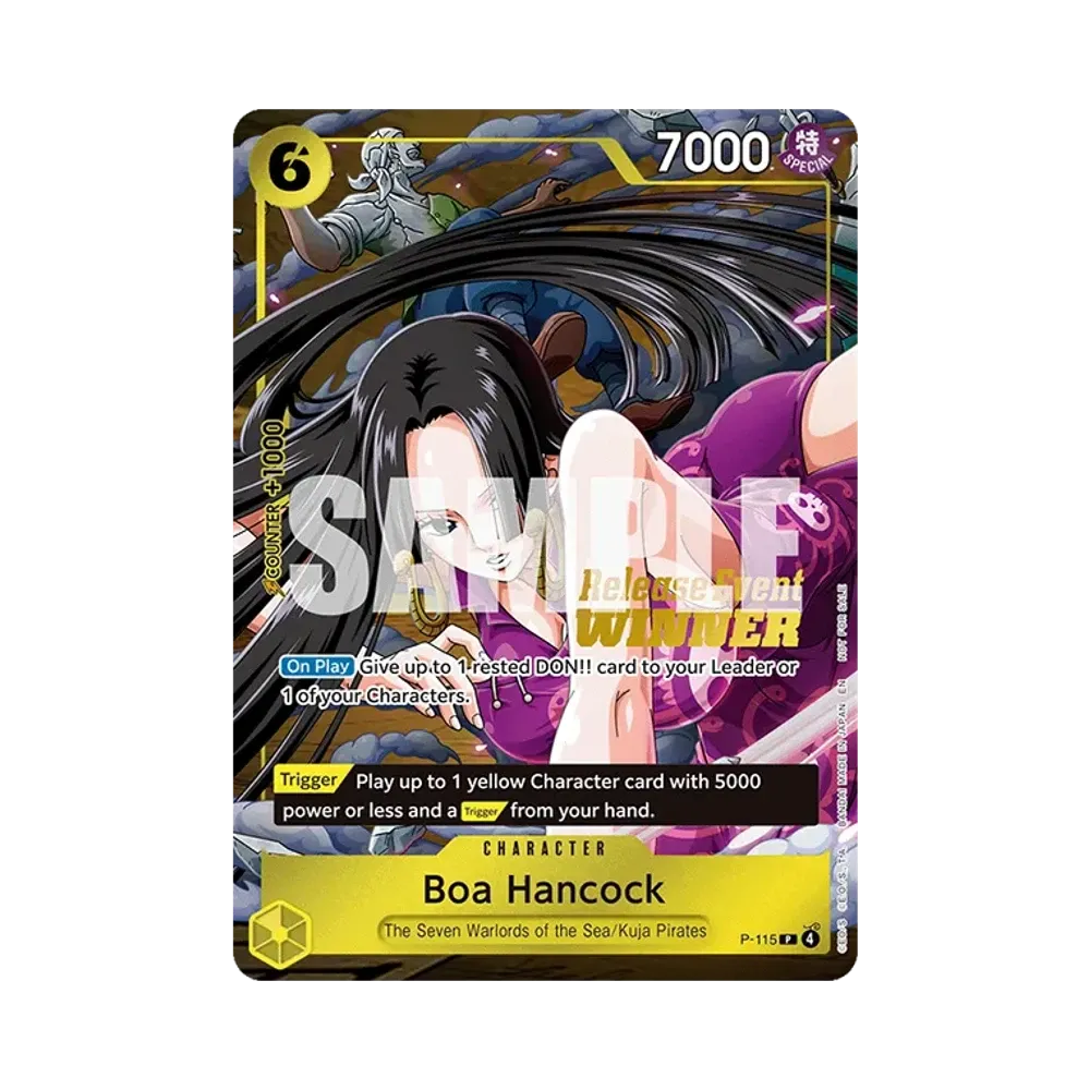 Boa Hancock P :Champion's Prize [P-115][EN](Promotional Card "OP15-EB04 Release Event")