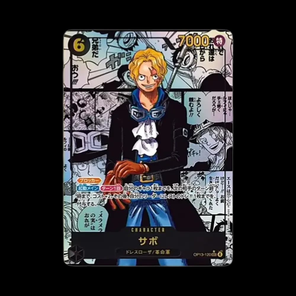 Sabo SEC-SP (Comic Parallel) [OP13-120](Booster Pack "CARRYING ON HIS WILL")