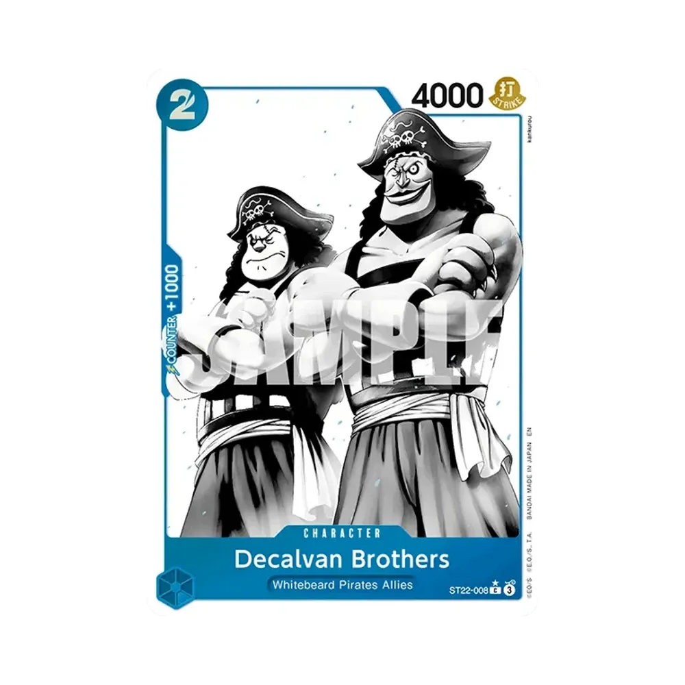 Decalvan Brothers C-P [ST22-008] [EN](Start Deck "Ace & Newgate")