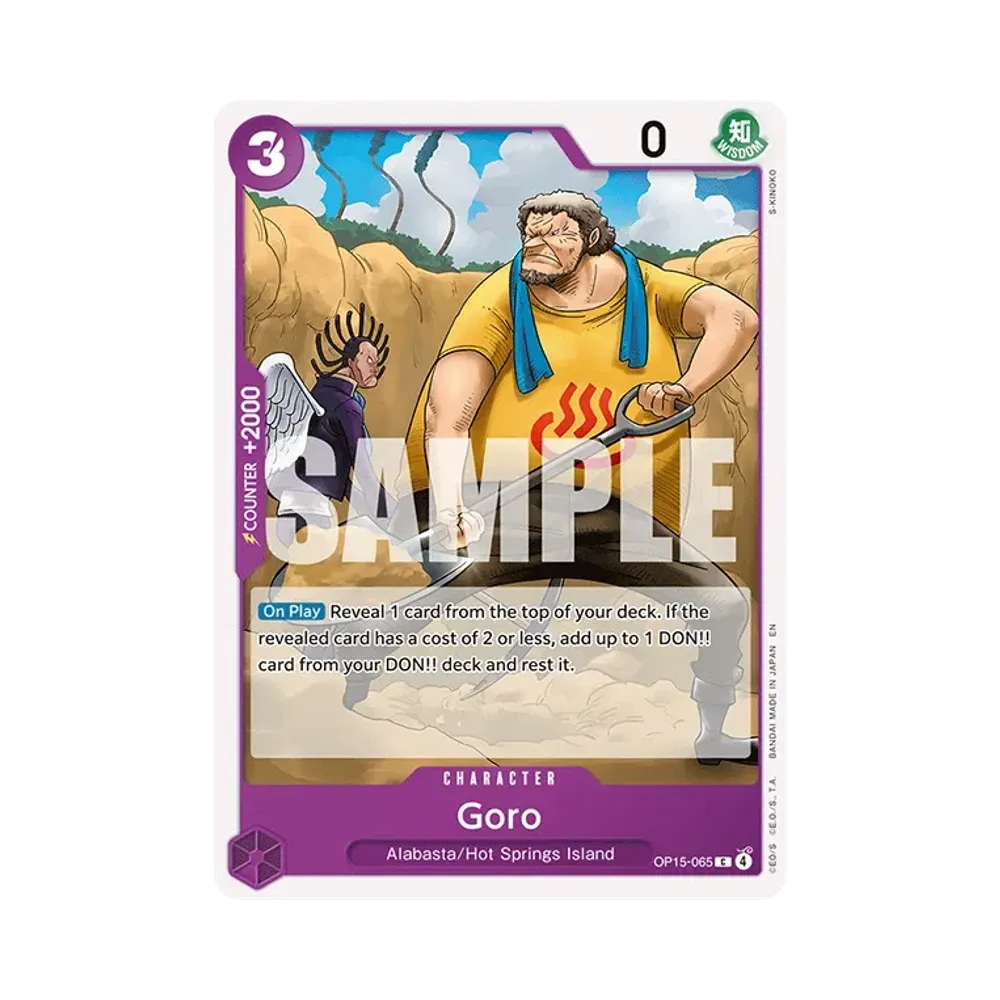 Goro C [OP15-065][EN](Booster Pack "ADVENTURE ON KAMI’S ISLAND")