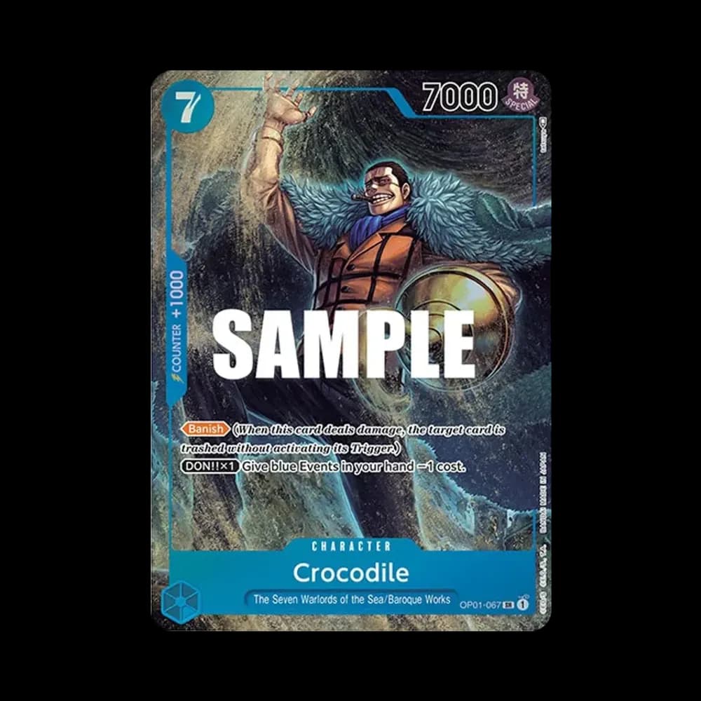 Crocodile SR-P [OP01-067] [EN](Booster Pack "ROMANCE DAWN")