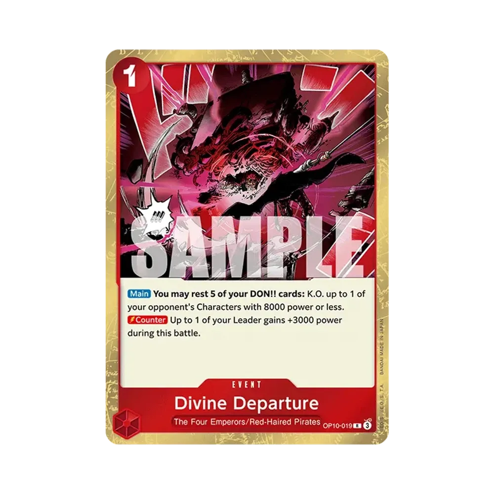 Divine Departure R [OP10-019] [EN](Booster Pack "Royal Blood")