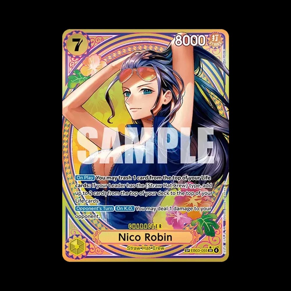 Nico Robin SR-SPC [EB03-055][EN] (Extra Booster "HEROINES EDITION")