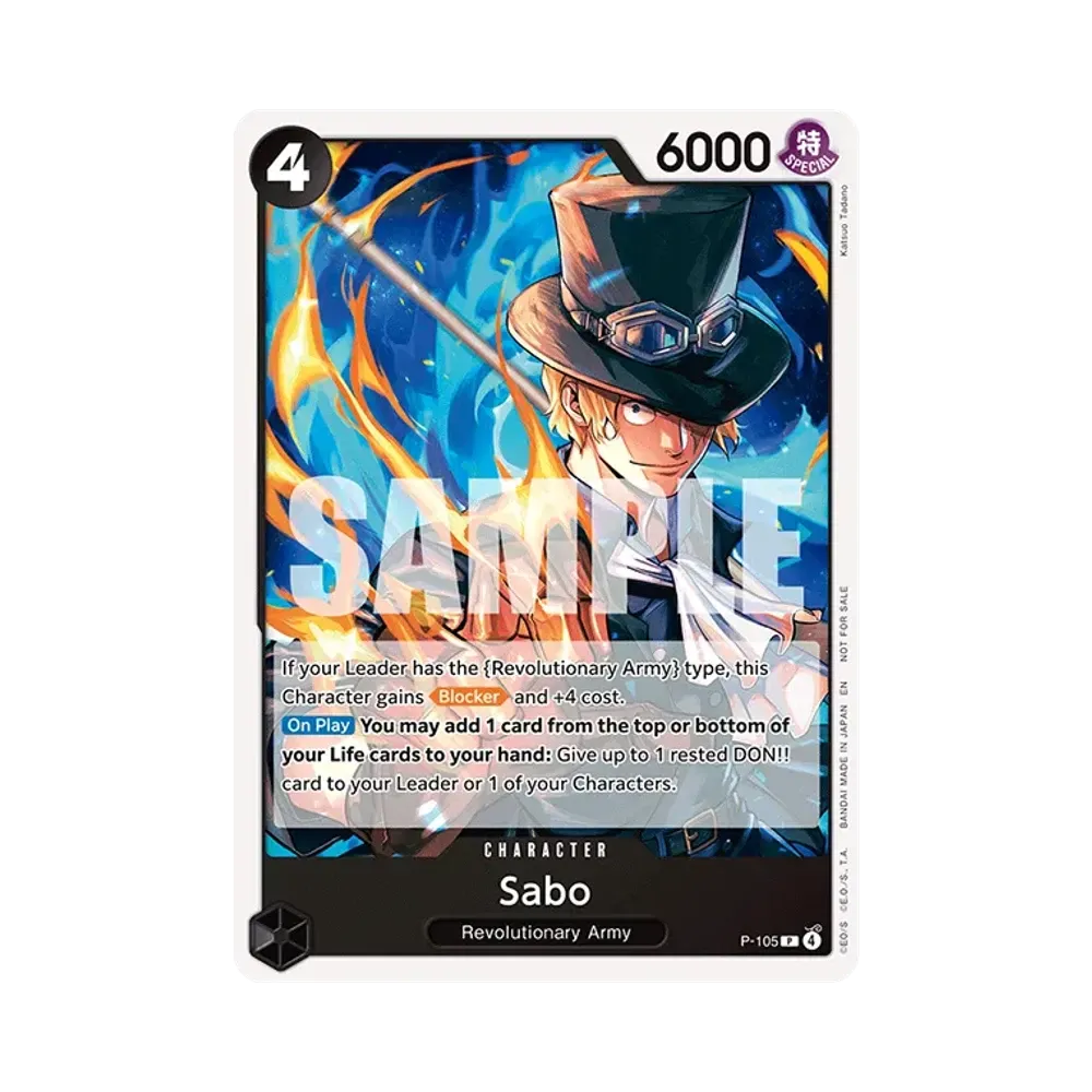 Sabo P [P-105][EN](Promotional Card "Tournament Pack 2026 Vol.2")