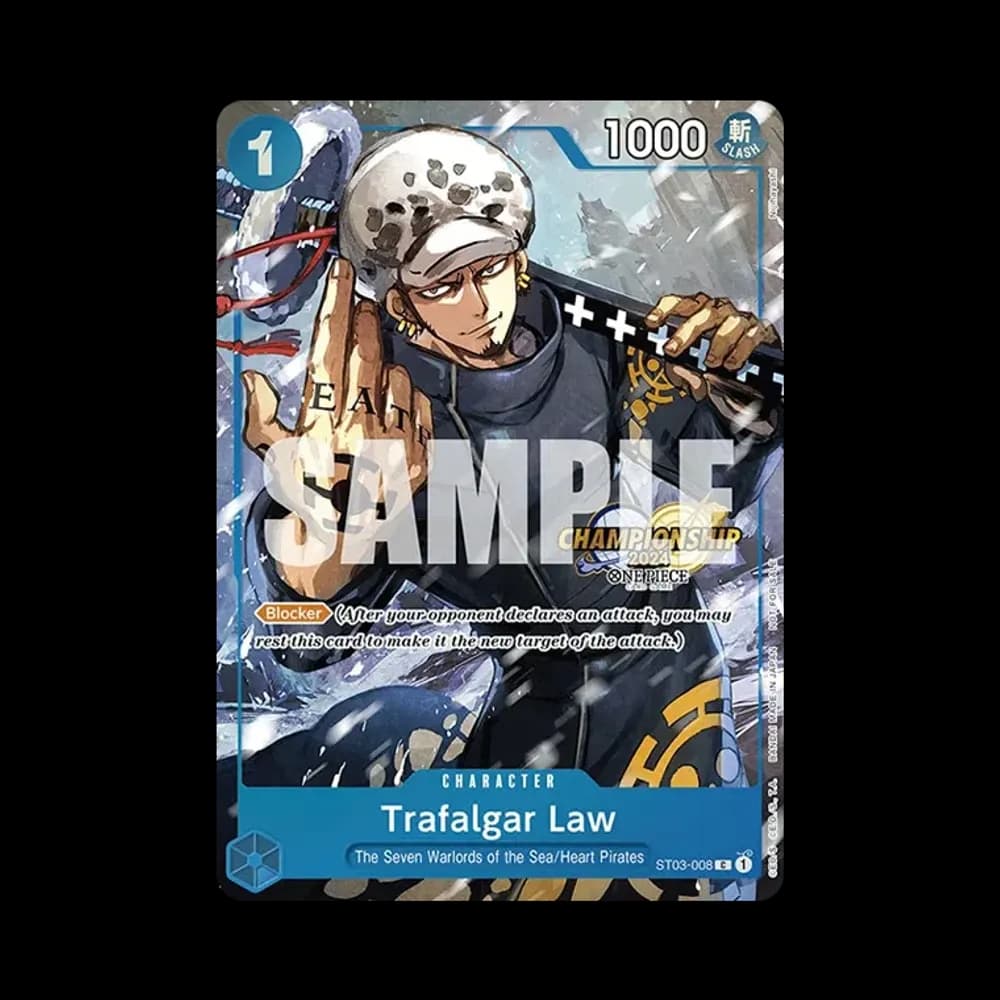 Trafalgar Law C [ST03-008] [EN](Promotional Card "Championship 2024 Event Pack")