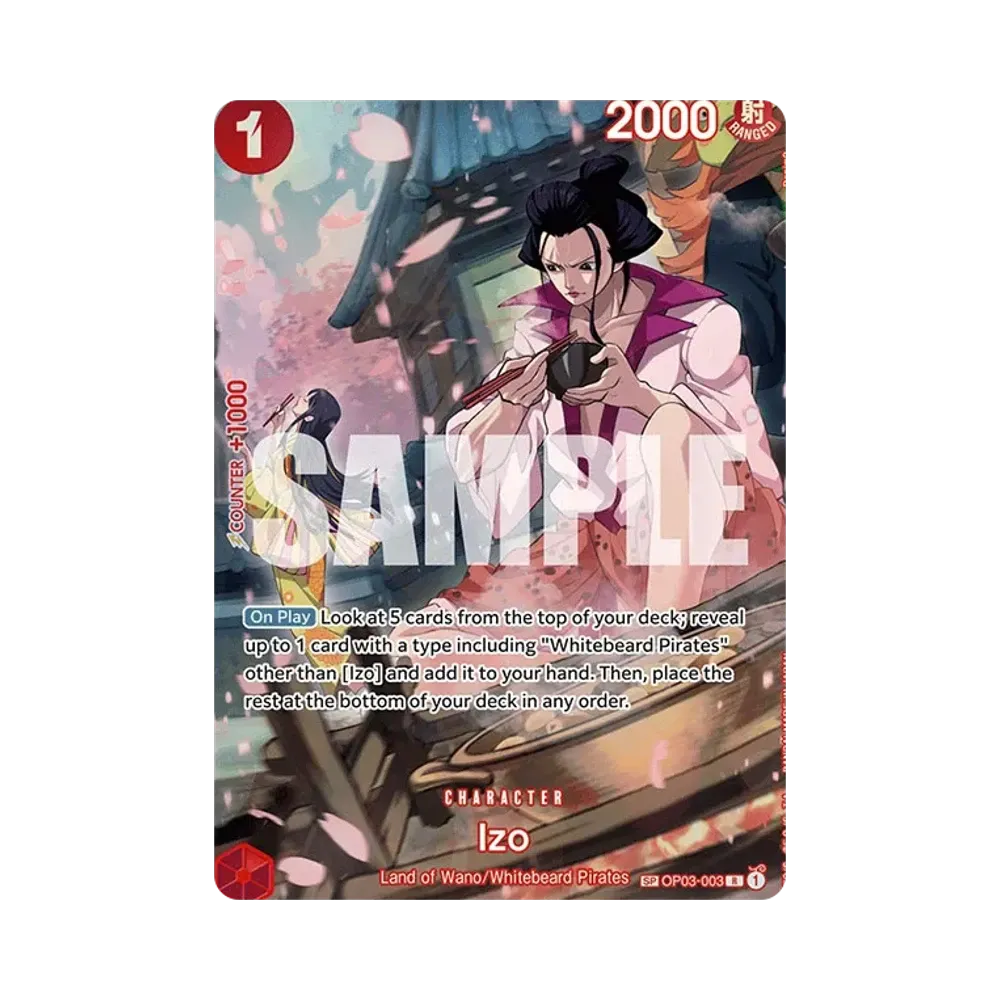 Izo SR-SPC [OP03-003] [EN](Booster Pack "500 Years In The Future")