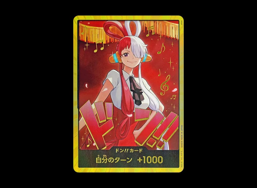 DON!! Card : Uta Super Parallel (Extra Booster "ONE PIECE Heroines edition")