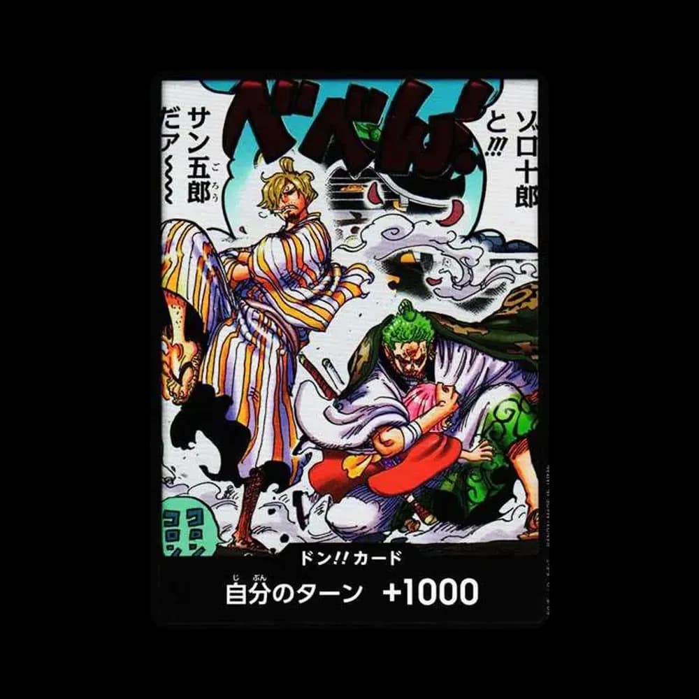 DON!! Card : Zoro & Sanji (Booster Pack "Wings of Captain")