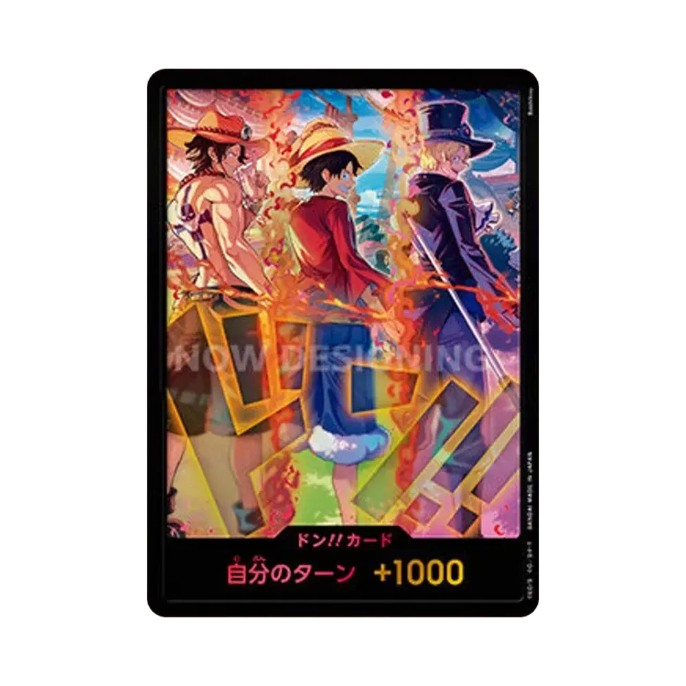 DON!! Card (Ace & Sabo & Luffy) :Opened(ANNIVERSARY SET "English Version 3rd Anniversary Set")