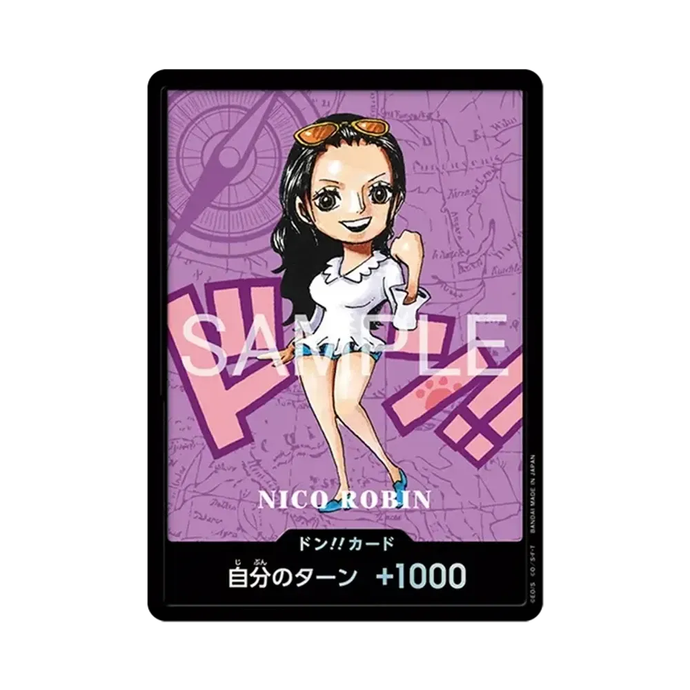 DON!! Card : Nico Robin (Premium Card Collection "Kumamoto Special")