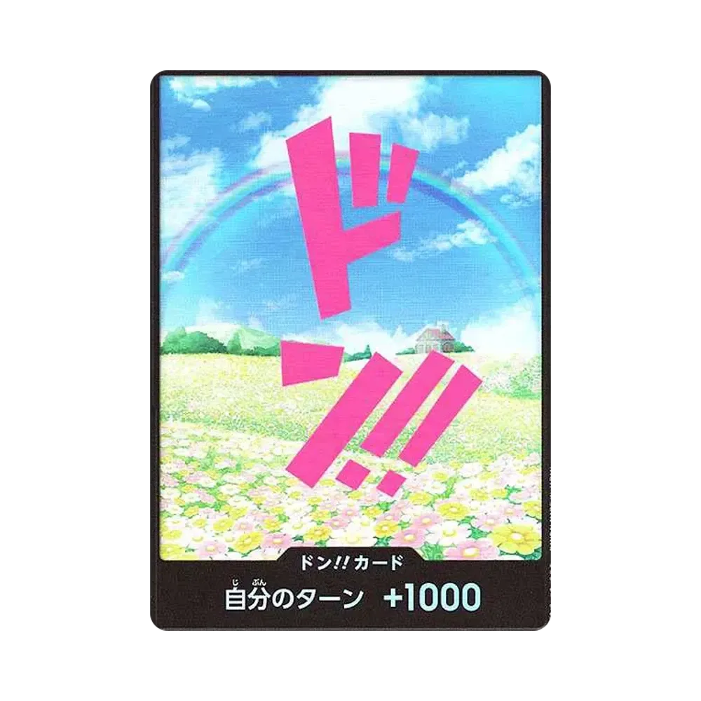 DON!! Card : Rebecca Parallel (Premium Booster "One Piece Card The Best")